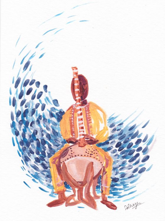 Peinture sur cailloux et coquillages